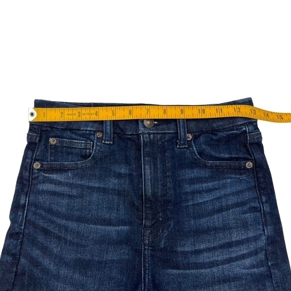 American Eagle Curvy Super Hi-Rise Shortie Short Next Level Stretch Raw Hem US 4 - Picture 7 of 9